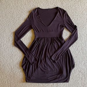 SISLEY Women Tunic Shift Puffball bottom Dress Size S